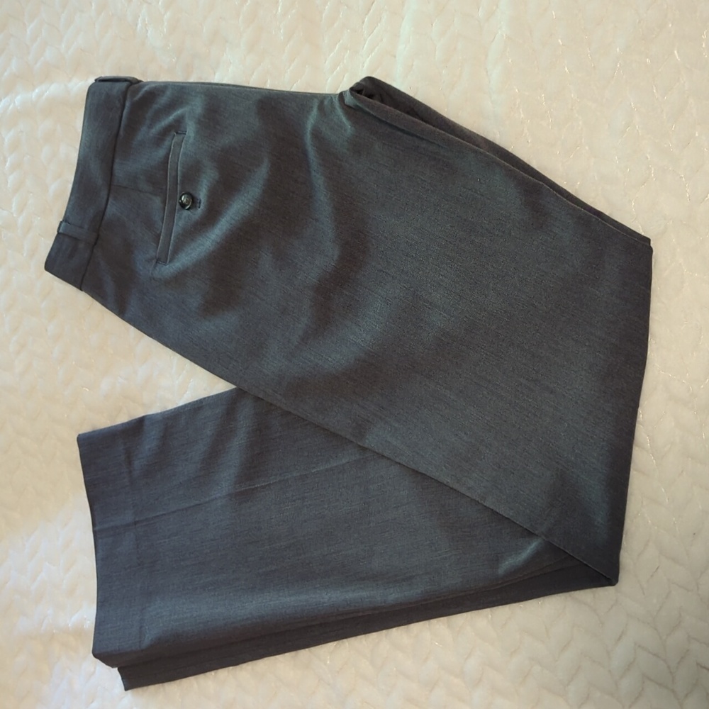 Classic Dress Pants in Charcoal Gray